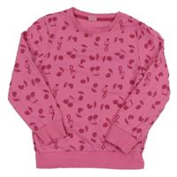 Růžová mikina s notami Little Kids