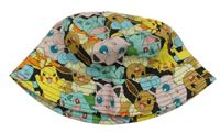 Barevný klobouk s Pokémony
