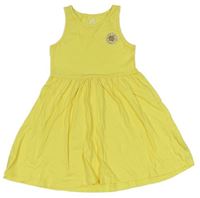 Žluté šaty s květem F&F