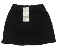 Černá riflová sukně Primark