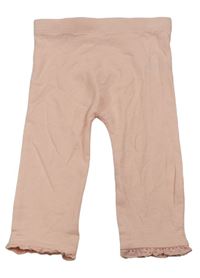 Světlerůžové legíny s krajkou Matalan
