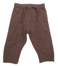 Fialové vlněné kalhoty Zara