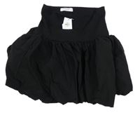 Nové - černá šusťáková balónová sukně Primark