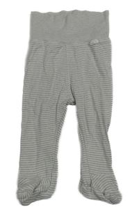 Bílo-béžové pruhované polodupky H&M