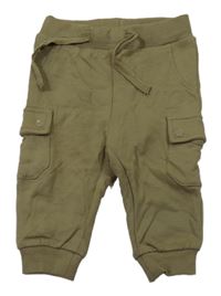 Khaki tepláky s kapsami Name it