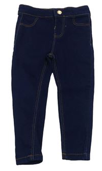 Tmavomodré skinny rifle Denim Co.