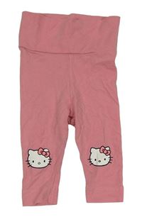 Růžové legíny s Hello Kitty H&M