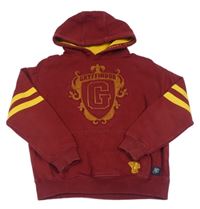 Vínová mikina s kapucí - Harry Potter zn. M&S