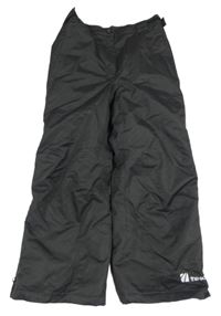 Antracitové šusťákové oteplovačky The Edge