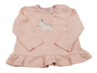 Růžová tunika s jednorožcem Bluezoo