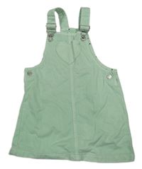 Mintové laclové riflové šaty se srdíčkem F&F