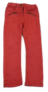 Červené super skinny rifle 