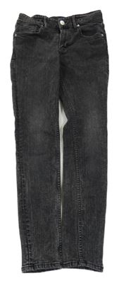 Tmavošedé skinny fit rifle H&M