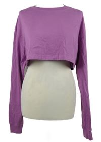 Dámské lia crop triko Bershka 