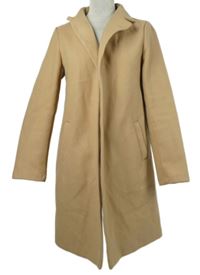 Dámský béžový flaušový kabátový cardigán New Look 