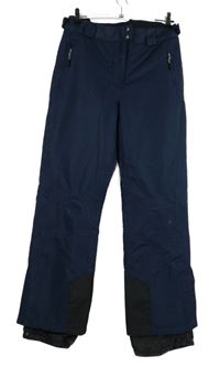 Dámské tmavomodré šusťákové oteplovačky Crivit 