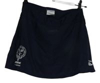 Dámská tmavomodrá tenisová sukně s výšivkou a všitými kraťasy Canterburry 