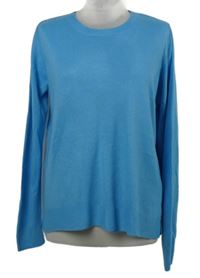 Dámský světlemodrý lehký svetr M&S