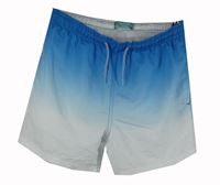 Pánské modro-bílé tónové plážové kraťasy Primark 