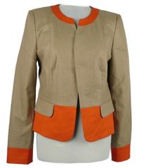 Dámský béžovo-červený blejzr Comma 