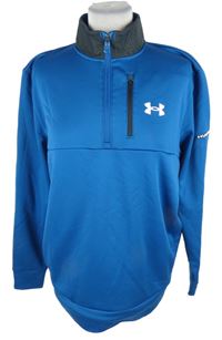 Pánská petrolejová thermo mikina Under Armour 