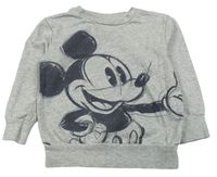 Šedá mikina s Mickey Mousem George