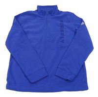 Tmavomodrá fleecová mikina s nápisem Firefly