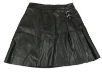Černá koženková sukně Primark