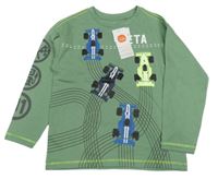 Nové - zelené triko s formulemi 