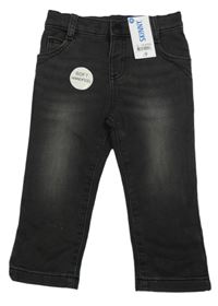 Nové - Tmavošedé teplákové skinny rifle Matalan