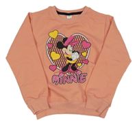 Lososová mikina s Minnie 