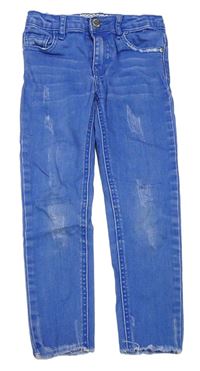 Modré skinny rifle s prošoupáním Denim Co. 