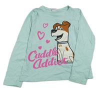 Světlemodré triko s pejskem - Tajný život mazlíčků 