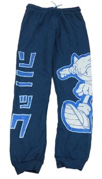 Petrolejové tepláky se Sonicem 