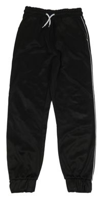 Černé sportovní tepláky s proužky Ergeenomix 