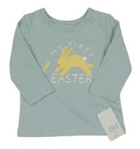 Nové - Světlemodré triko se zajíčkem George 