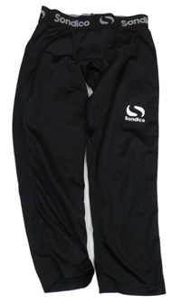 Černé funkční spodní capri legíny Sondico