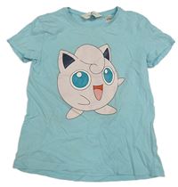 Světlemodré tričko s pokémonem H&M