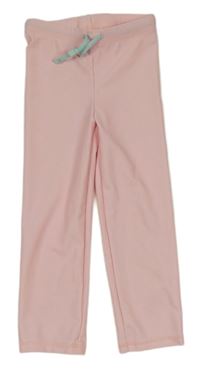 Světlerůžové sportovní legíny