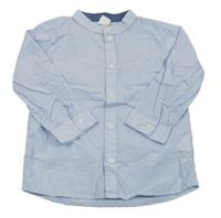 Modro-bílá pruhovaná košile H&M