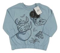 Nové - modrá mikina se Lvím králem PRIMARK