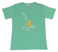 Pistáciové tričko s potiskem 