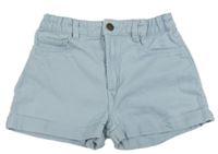 Světlemodré riflové kraťasy H&M