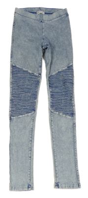 Světlemodré plísňové džegíny H&M