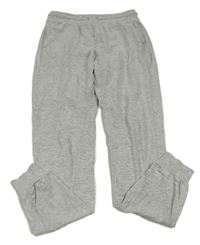Světlešedé melírované lehké tepláky H&M