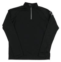 Černá sportovní funkční mikina Nike