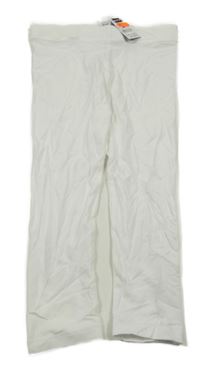 Nové - Bílé capri legíny Dunnes