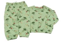 2set - Zelená mikina se zeleninou + tepláky Ergee