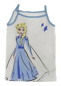Bílý top s Elsou Disney