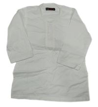 Bílé lehké šaty s krajkou